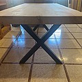 Basic Madera | Producto | Tablón Natural | JUEGO PATAS DE ACERO EN FORMA DE CRUZ (imagen mini 1)