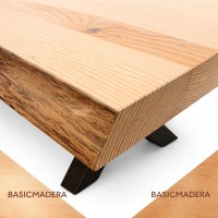 Basic Madera | novedades | Tablón Natural | TABLERO PINO  DOUGLAS CON CANTO NATURAL (imagen 4)